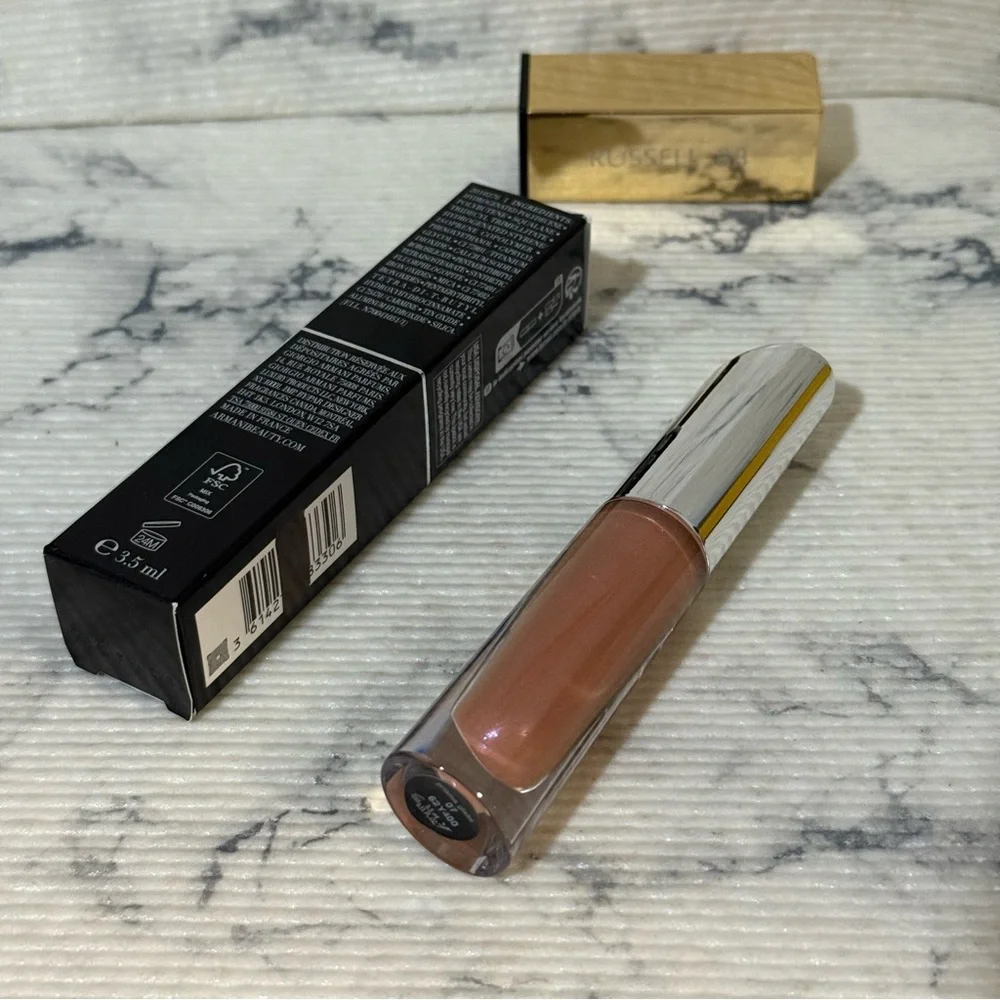 Giorgio Armani Prisma Glass High-Shine Hydrating Lip Gloss (#07 Nude Glow)